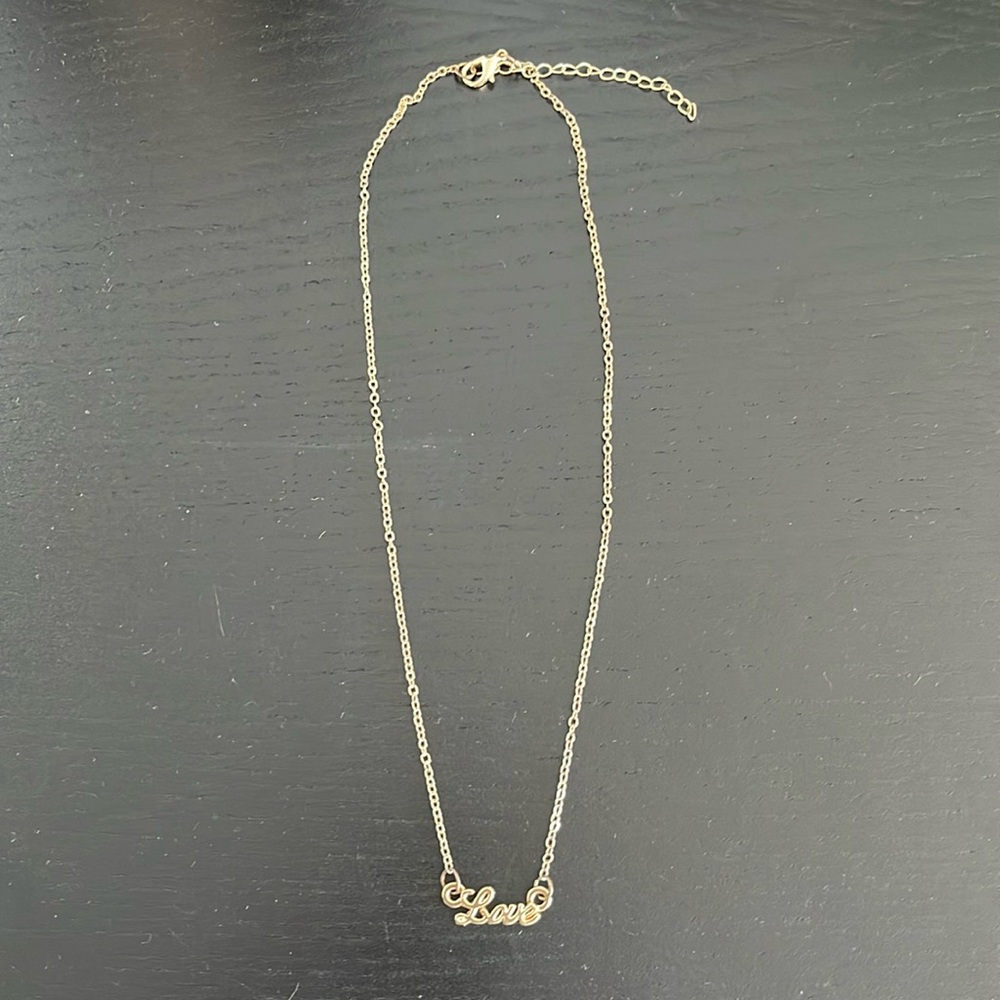 “Love” Necklace